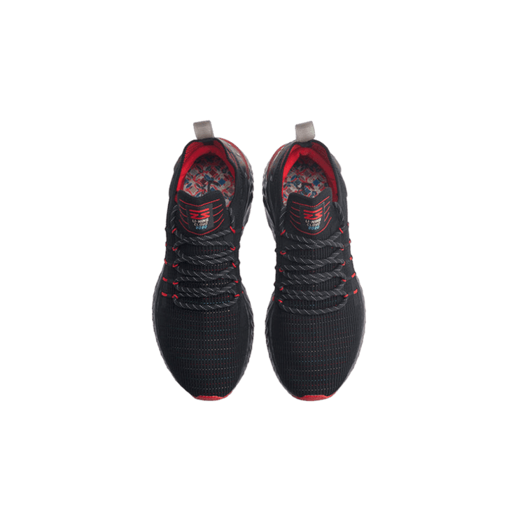 Li-Ning Element Black Red Angle 1