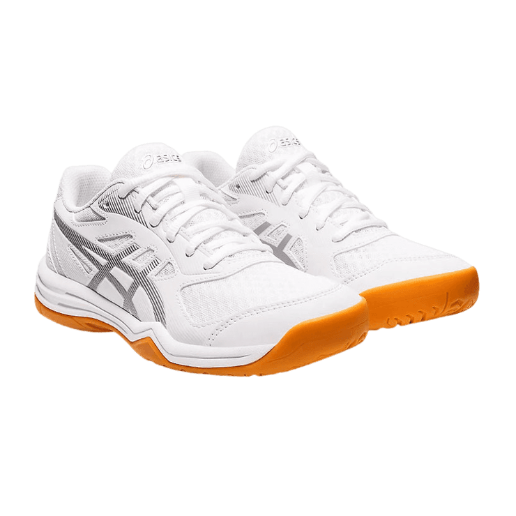 ASICS Upcourt 5 White Pure Silver Gum (W) Angle 0