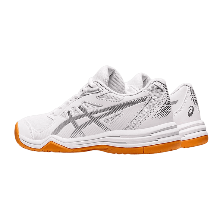 ASICS Upcourt 5 White Pure Silver Gum (W) Angle 1