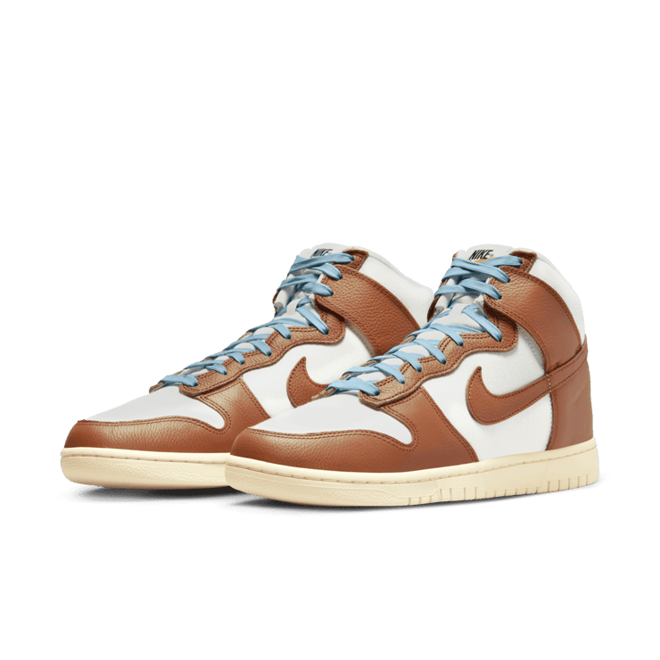 Nike Dunk High Pecan Sail Angle 2