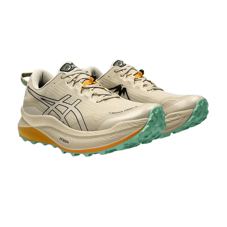 ASICS Trabuco Max 3 Feather Grey Black Angle 1