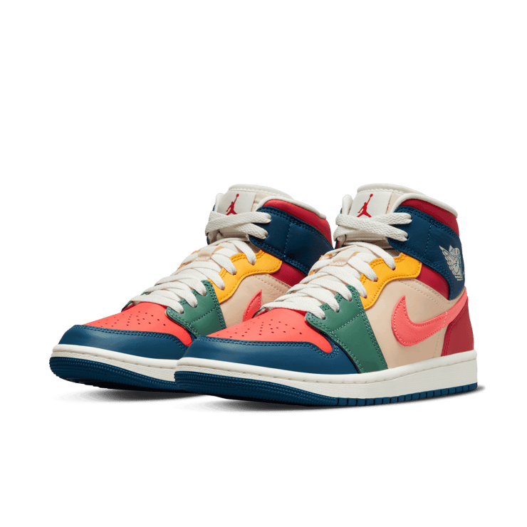 Jordan 1 Mid SE Multi-Color (W) Angle 2