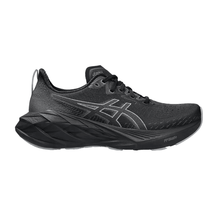 ASICS Novablast 4 Black Graphite Grey (W) Angle 0