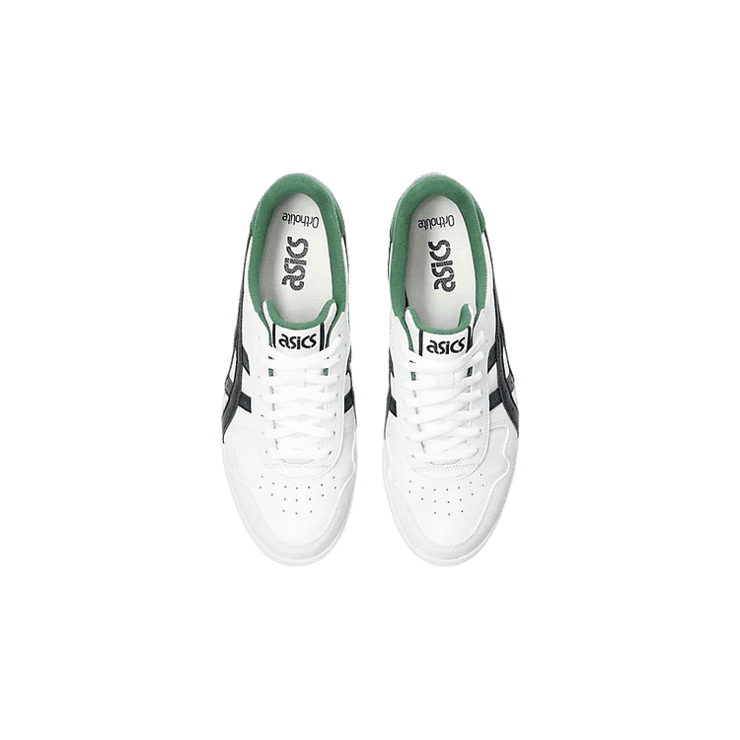 ASICS Japan S White Midnight Green Angle 2