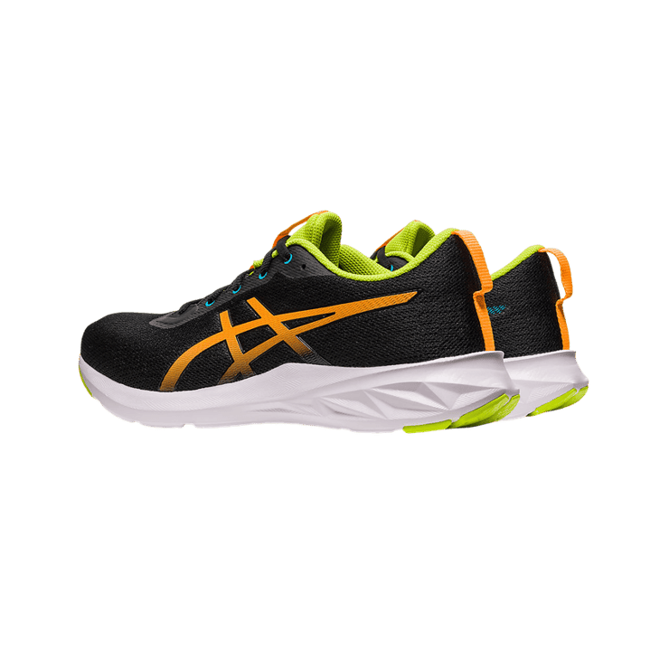 ASICS Versablast 2 Running Shoe Black Orange Green Angle 1