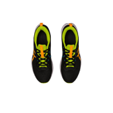 ASICS Versablast 2 Running Shoe Black Orange Green Angle 4