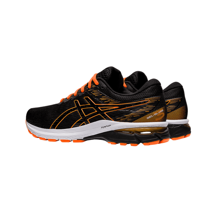 ASICS Gel-Glyde 3 Black Orange Angle 1