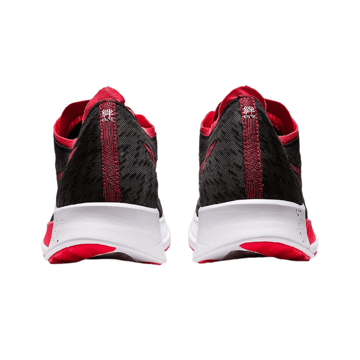 ASICS Magic Speed Black Electric Red Angle 2