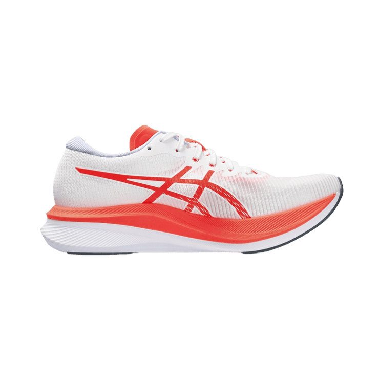 ASICS Magic Speed 3 White Sunrise Red (W) Angle 0