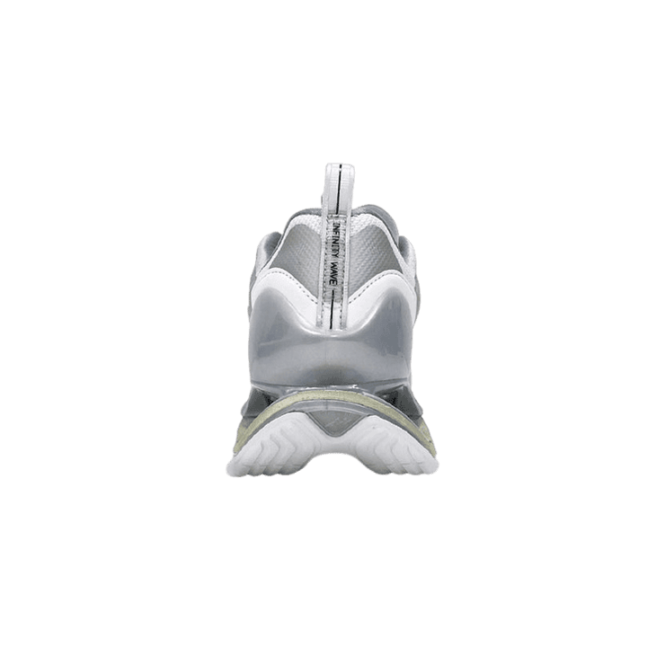 Mizuno Wave Prophecy 10 White Silver Angle 1