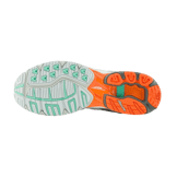 Mizuno Wave Rider 10 Gray Orange Angle 2