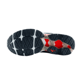 Mizuno Wave Creation Black Blue/Red Angle 2