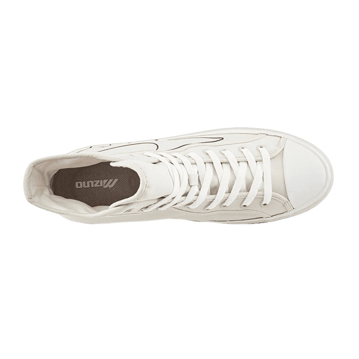 Mizuno Courts Msq High-TopSneakers White Grey Angle 0