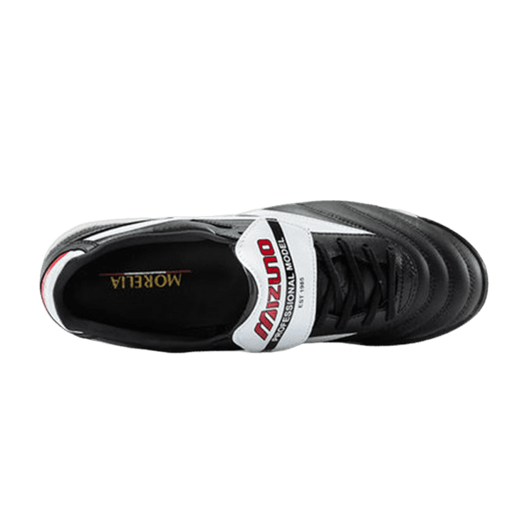 Mizuno Morelia ll Pro As Football boots Black White Angle 1