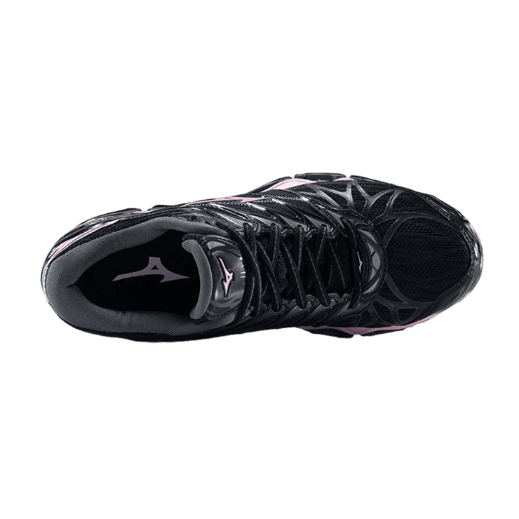 Mizuno Wave Prophecy 7 Black Pink Angle 1
