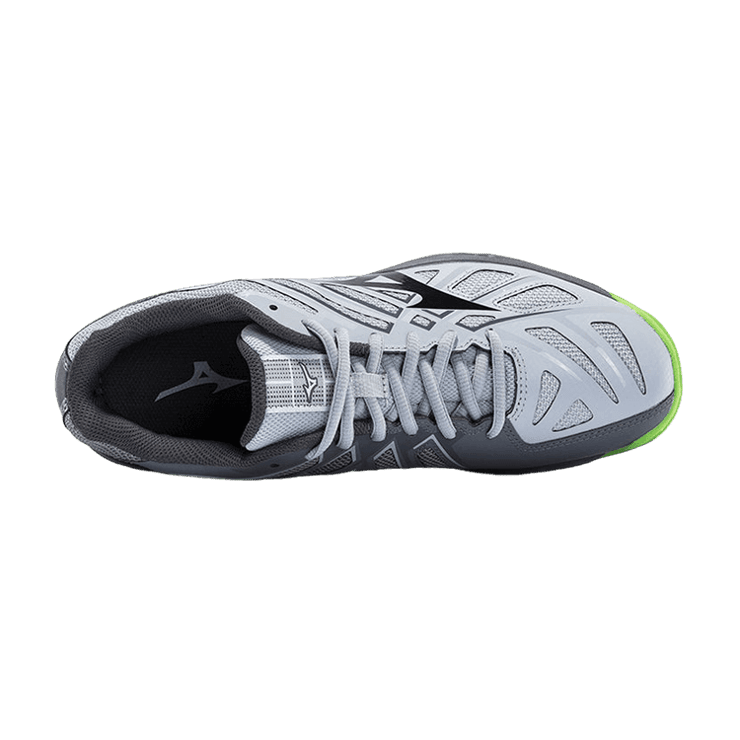 Mizuno Hurricane 3 Grey Black Angle 0