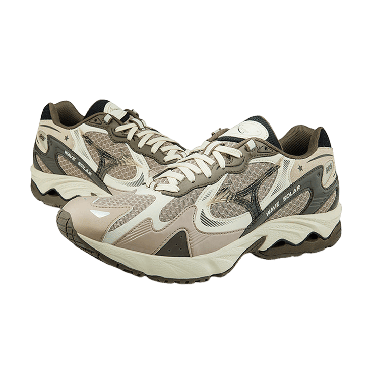 Mizuno Wave Solar Beige Angle 0