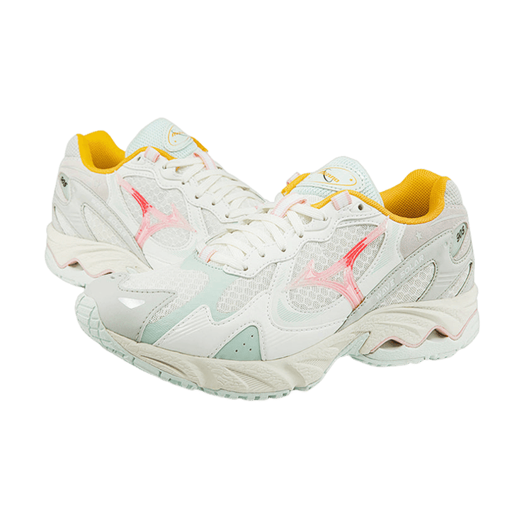 Mizuno Wave Solar White Blue Angle 0