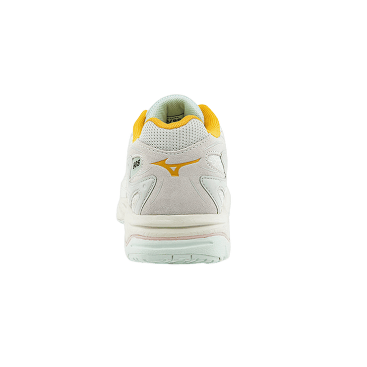 Mizuno Wave Solar White Blue Angle 3