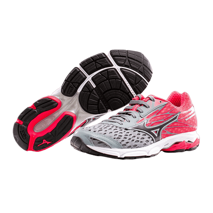 Mizuno Catalyst 2 Grey Red (W) Angle 1