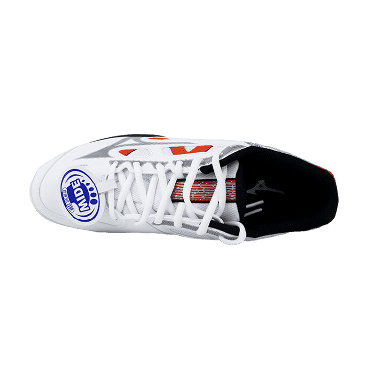 Mizuno Gate SKY Plus White Grey Angle 0