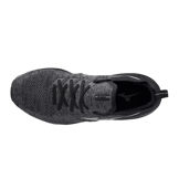 Mizuno Wave Sky Neo Unisex Black Gray Angle 1