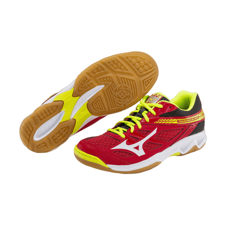 Mizuno Thunder Blade Red Yellow Angle 1
