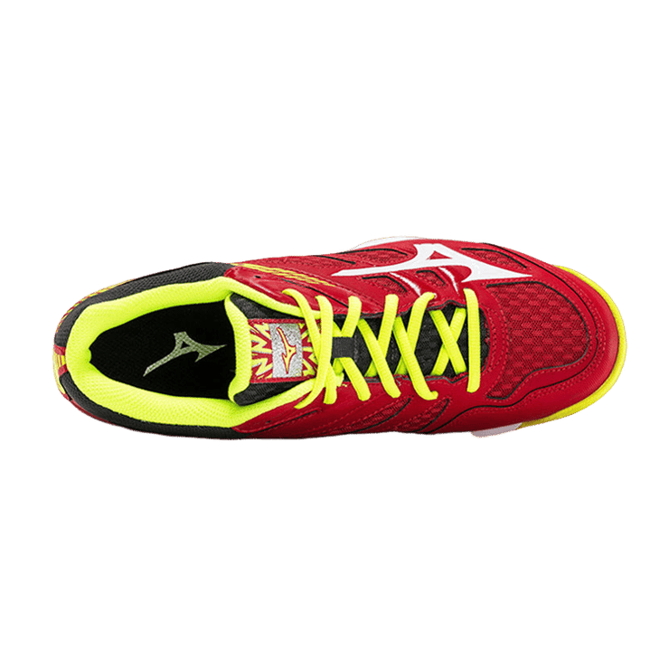 Mizuno Thunder Blade Red Yellow Angle 2