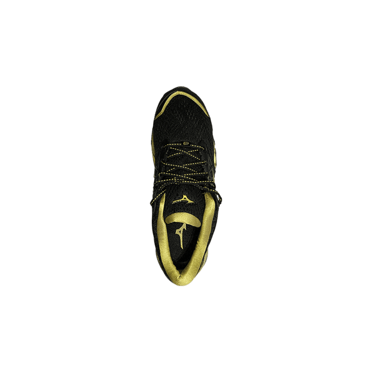 Mizuno Wave Prophecy 9 Black Gold Angle 1