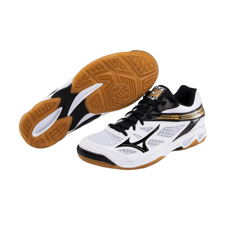Mizuno Thunder Blade White Black Angle 2