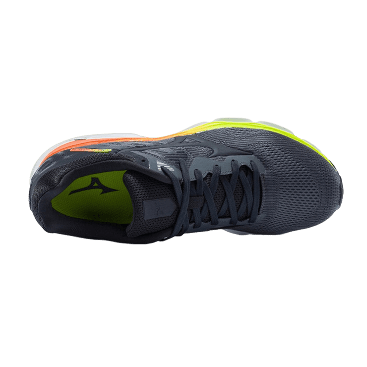 Mizuno Inspire 16 Black Orange Angle 0