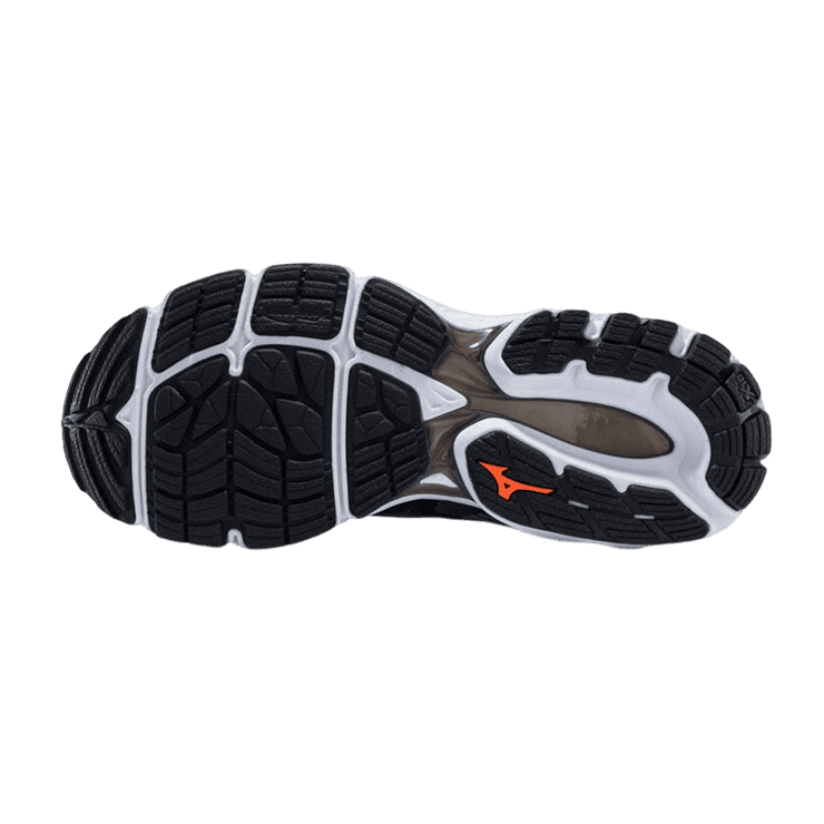 Mizuno Inspire 16 Black Orange Angle 2