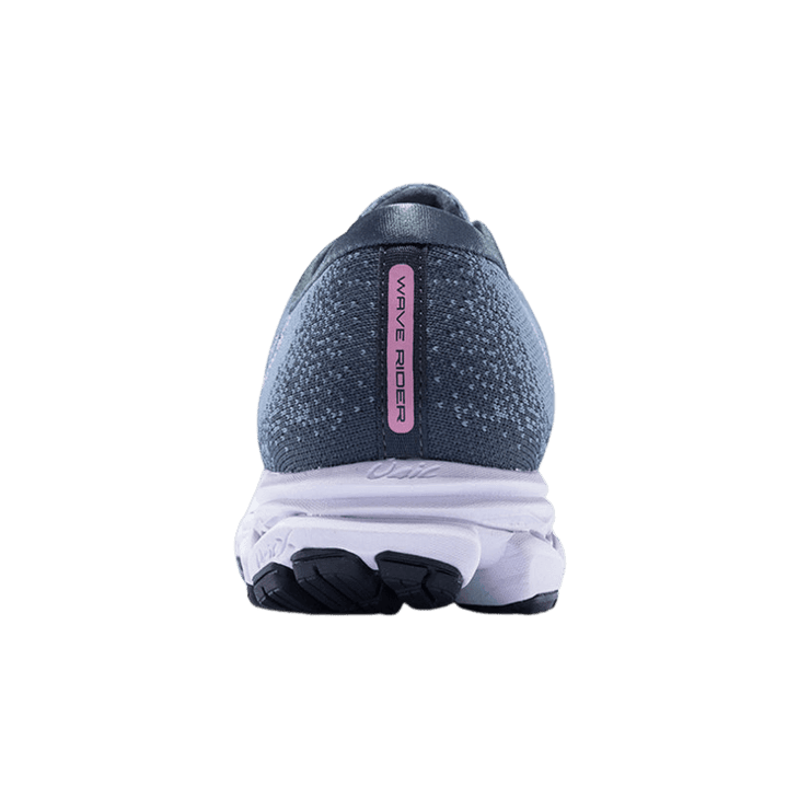 Mizuno Wave Rider Waveknit 3 Grey Blue (W) Angle 2