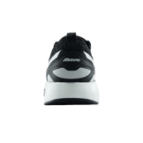 Mizuno PI Knit Low-top Black White Angle 1