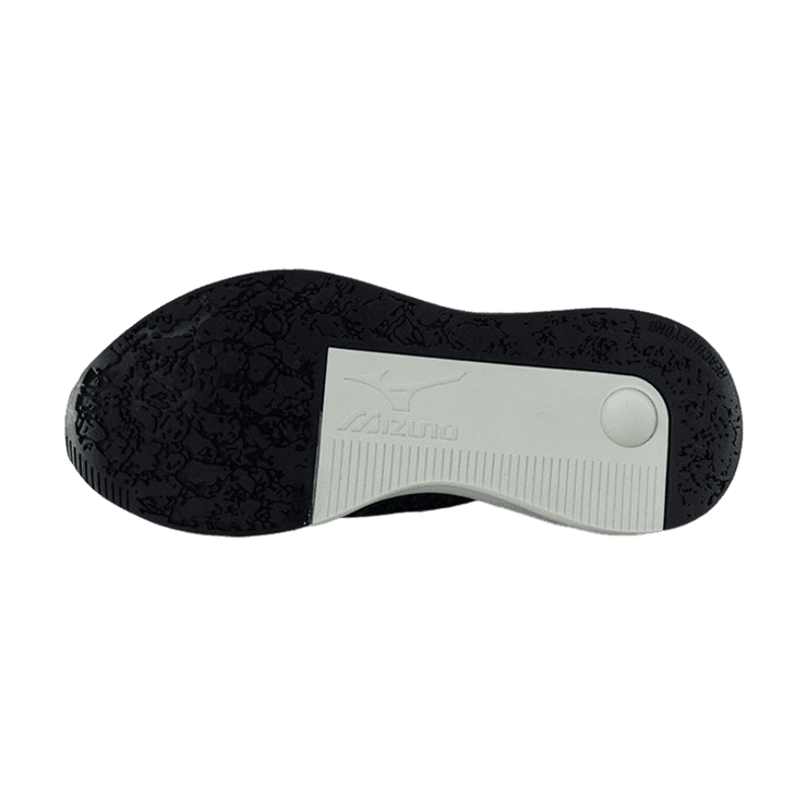Mizuno PI Knit Low-top Black White Angle 2