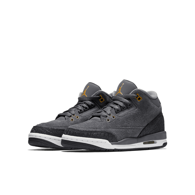 Jordan 3 Retro Anthracite (GS) Angle 2