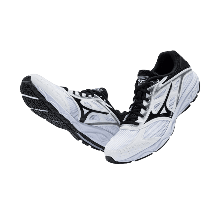 Mizuno Spark 4 White Black Angle 0