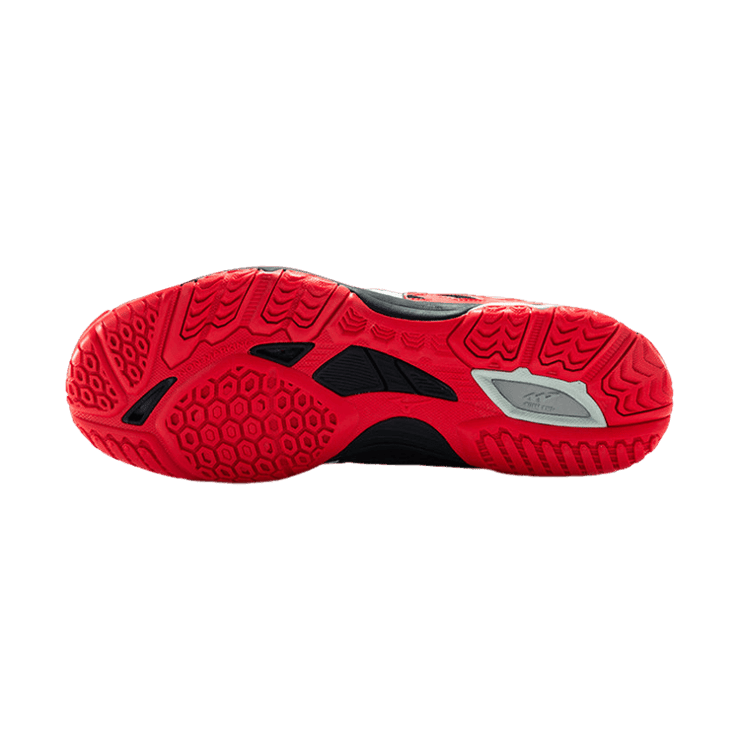 Mizuno Wave Medal 6 Red Black Angle 2
