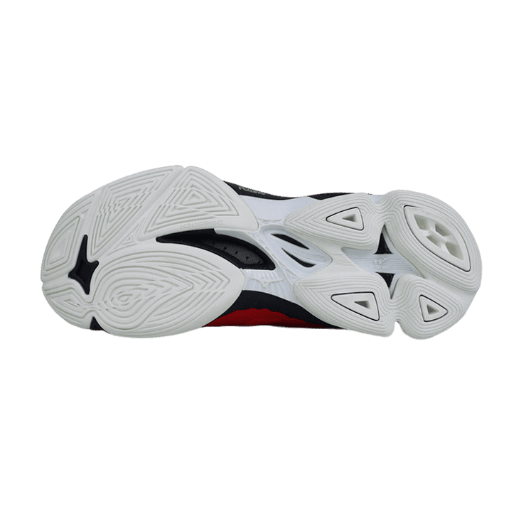 Mizuno Wave Lightning Z6 Red Black Angle 2