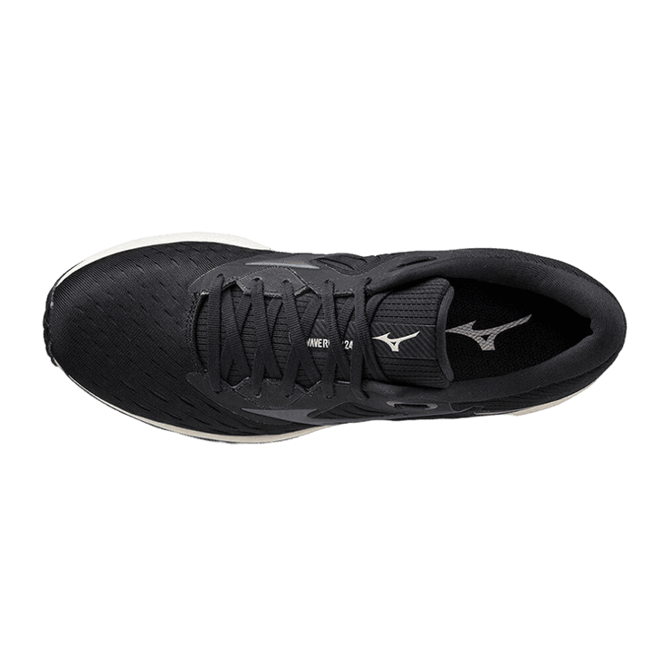 Mizuno Wave Rider 24 Black Angle 0