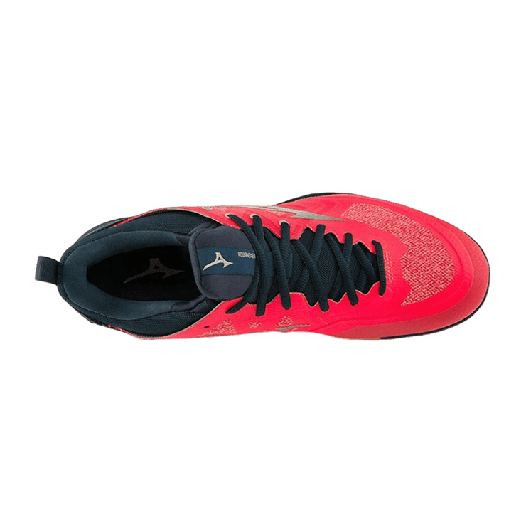 Mizuno Wave Fang Zero Red Black Angle 0