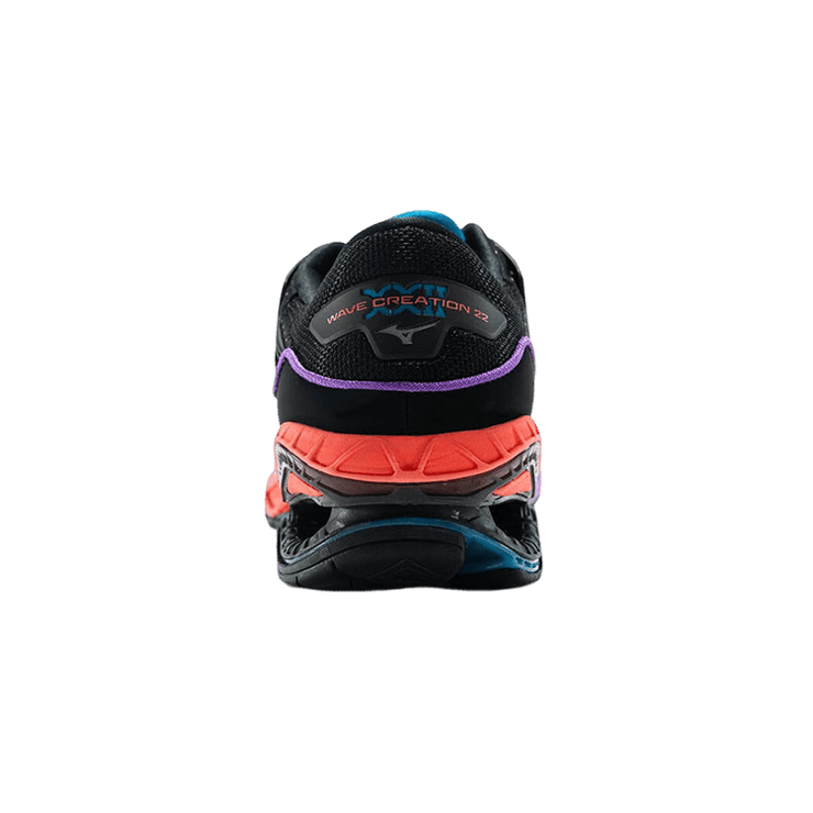 Mizuno Wave Creation Black Pink Angle 1