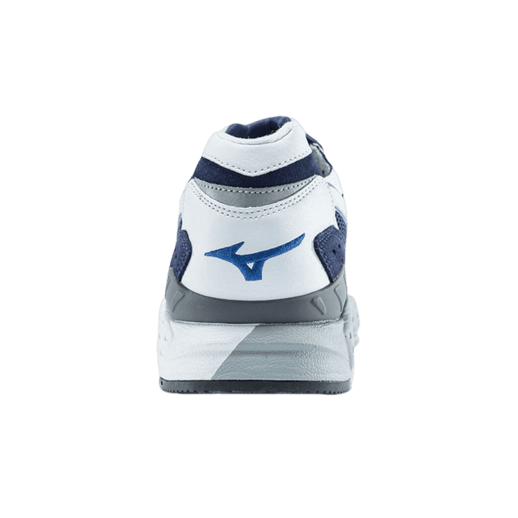 Mizuno Mondo Control White Blue Angle 2