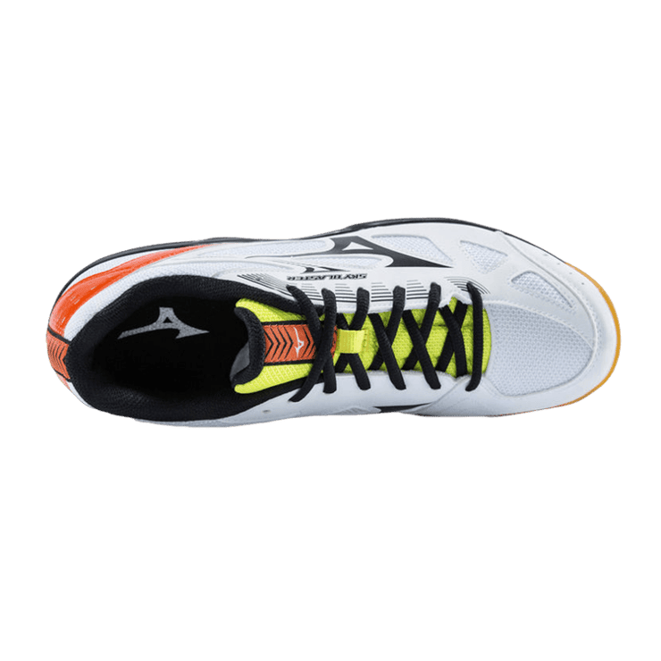 Mizuno Sky Blaster White Orange Angle 0