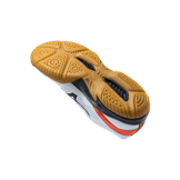Mizuno Sky Blaster White Orange Angle 2