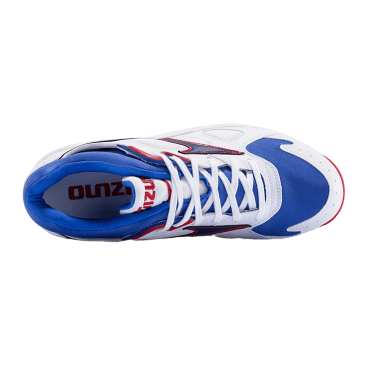 Mizuno Sky Medal White Blue Angle 0