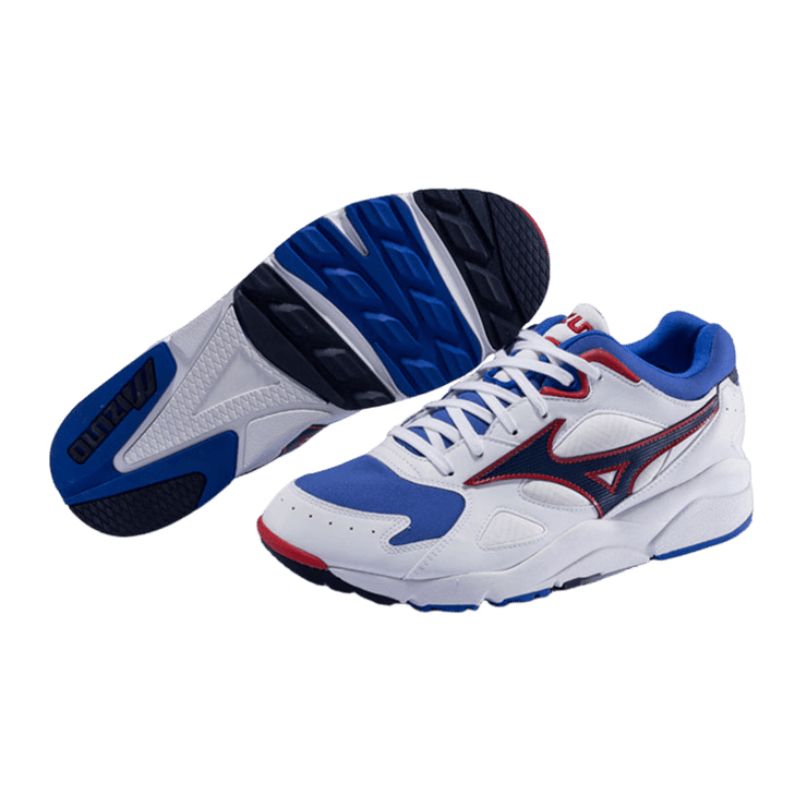 Mizuno Sky Medal White Blue Angle 2