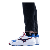 Mizuno Sky Medal White Blue Angle 3