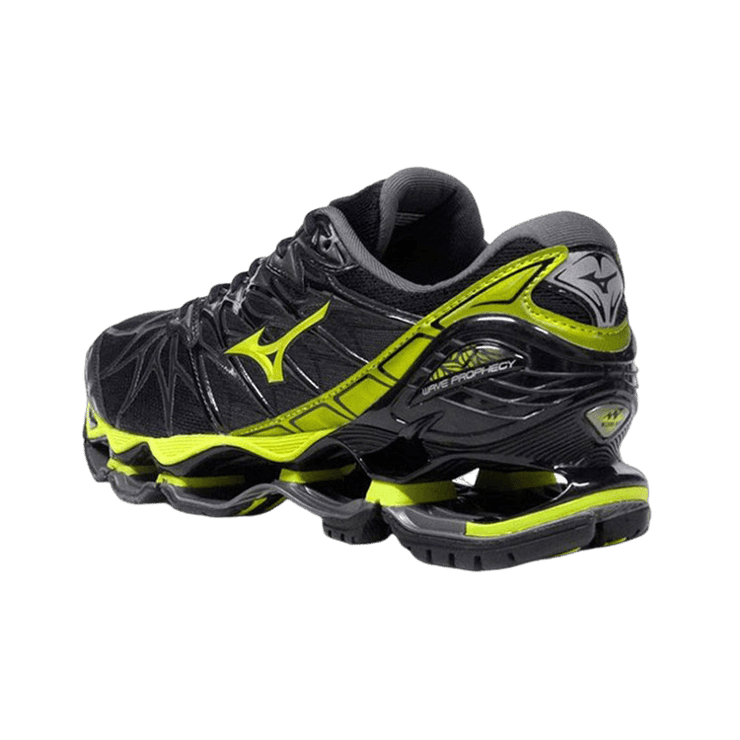Mizuno Prophecy 7 Black Green Angle 1