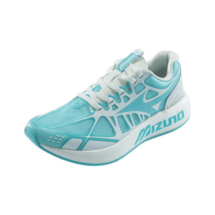Mizuno PI Mono Sneakers Blue White (W) Angle 0